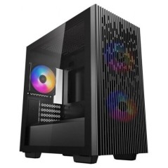 DeepCool MATREXX 40 3FS Tower Micro-ATX Case - Sleek Black Design, Optimal Cooling & Superior Performance